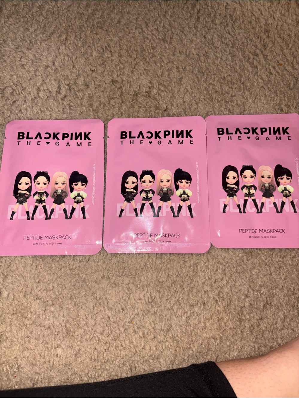 Peptide Maskpack - Pink Sheet Mask
